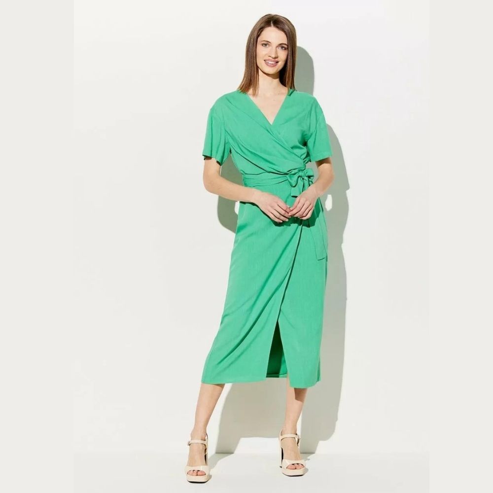 Forel Φόρεμα Κρουαζέ Με Δέσιμο Στο Πλάϊ