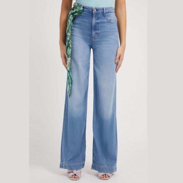 Guess Τζιν Με Φαρδύ Μπατζάκι