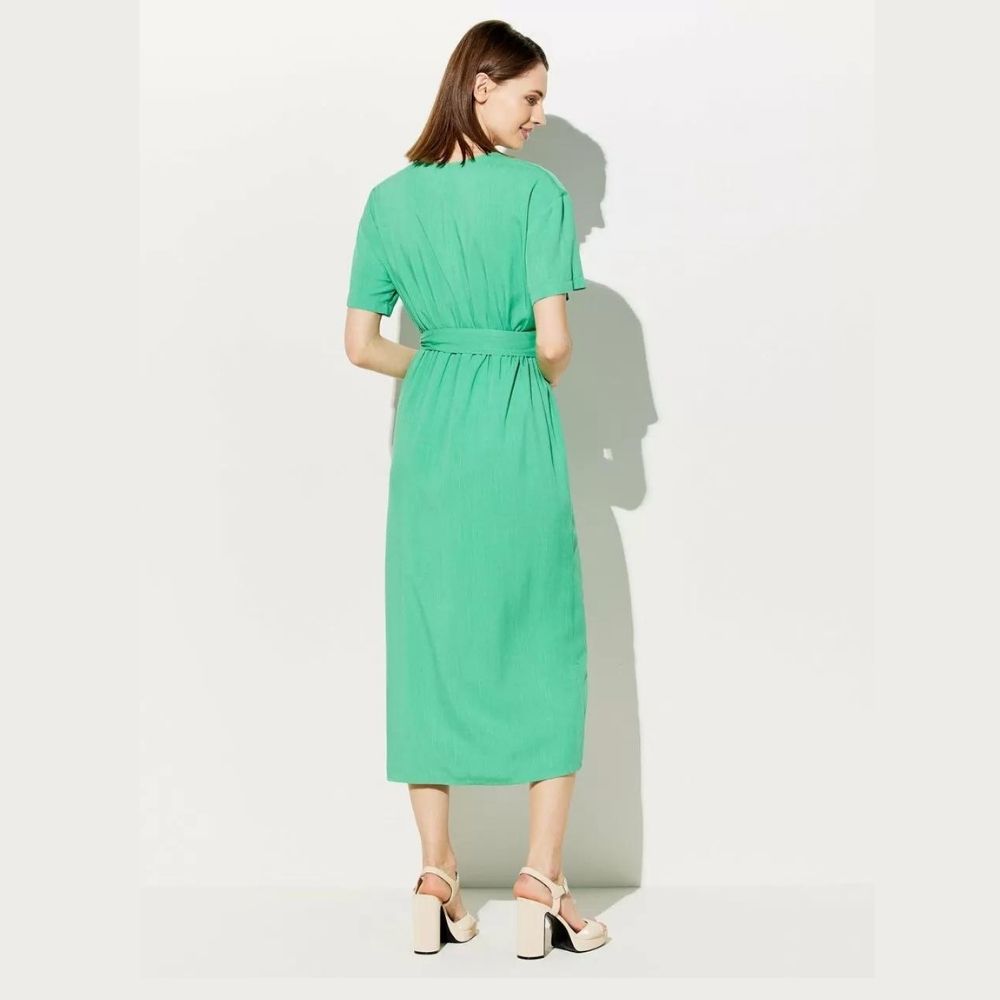 Forel Φόρεμα Κρουαζέ Με Δέσιμο Στο Πλάϊ - Image 3