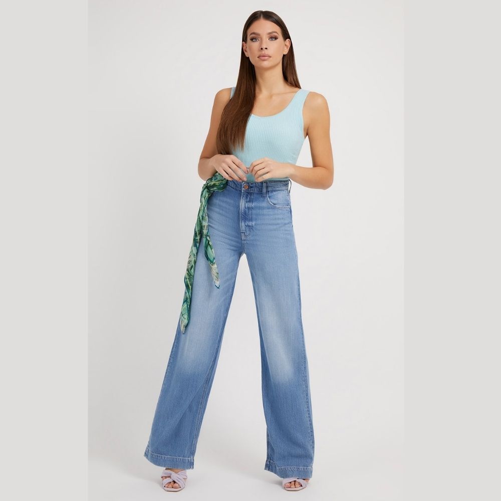 Guess Τζιν Με Φαρδύ Μπατζάκι - Image 2