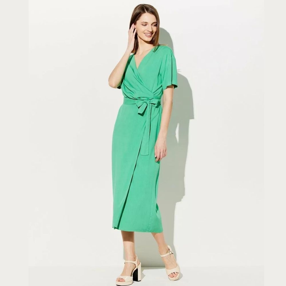 Forel Φόρεμα Κρουαζέ Με Δέσιμο Στο Πλάϊ - Image 4