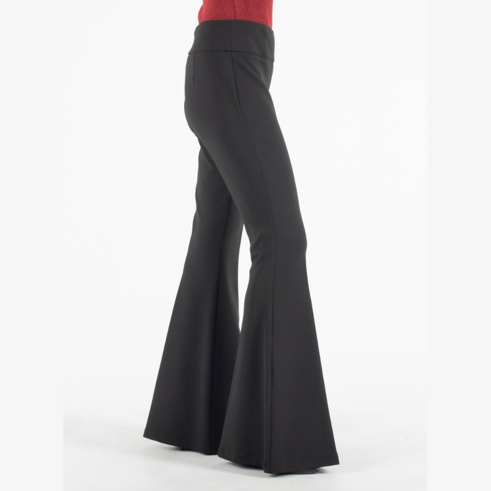 Relish Μαύρο Παντελόνι Καμπάνα - Image 2