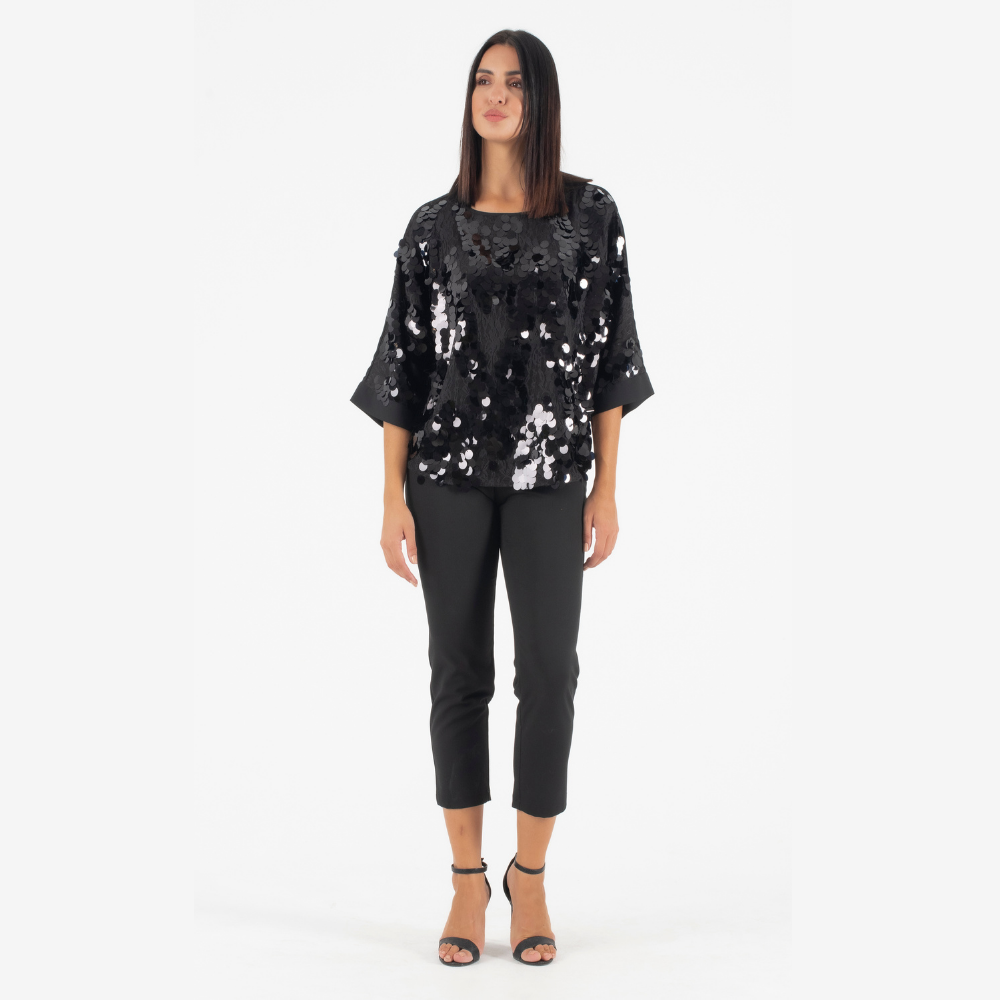 Victoria Coleman Μαύρο Παντελόνι - Image 4