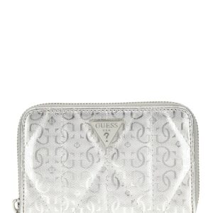 Guess Μικρό Ασημί Πορτοφόλι