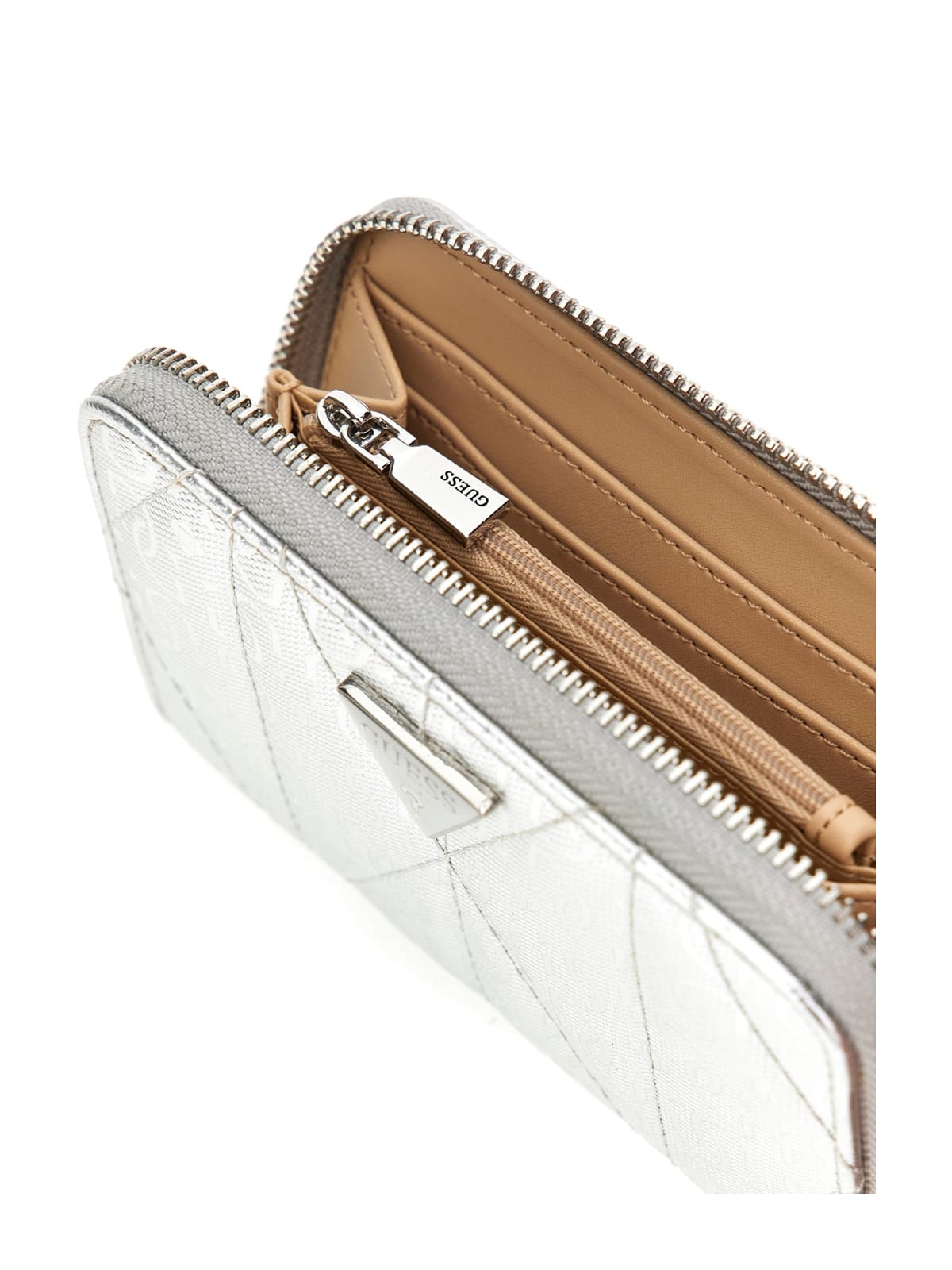 Guess Μικρό Ασημί Πορτοφόλι - Image 3