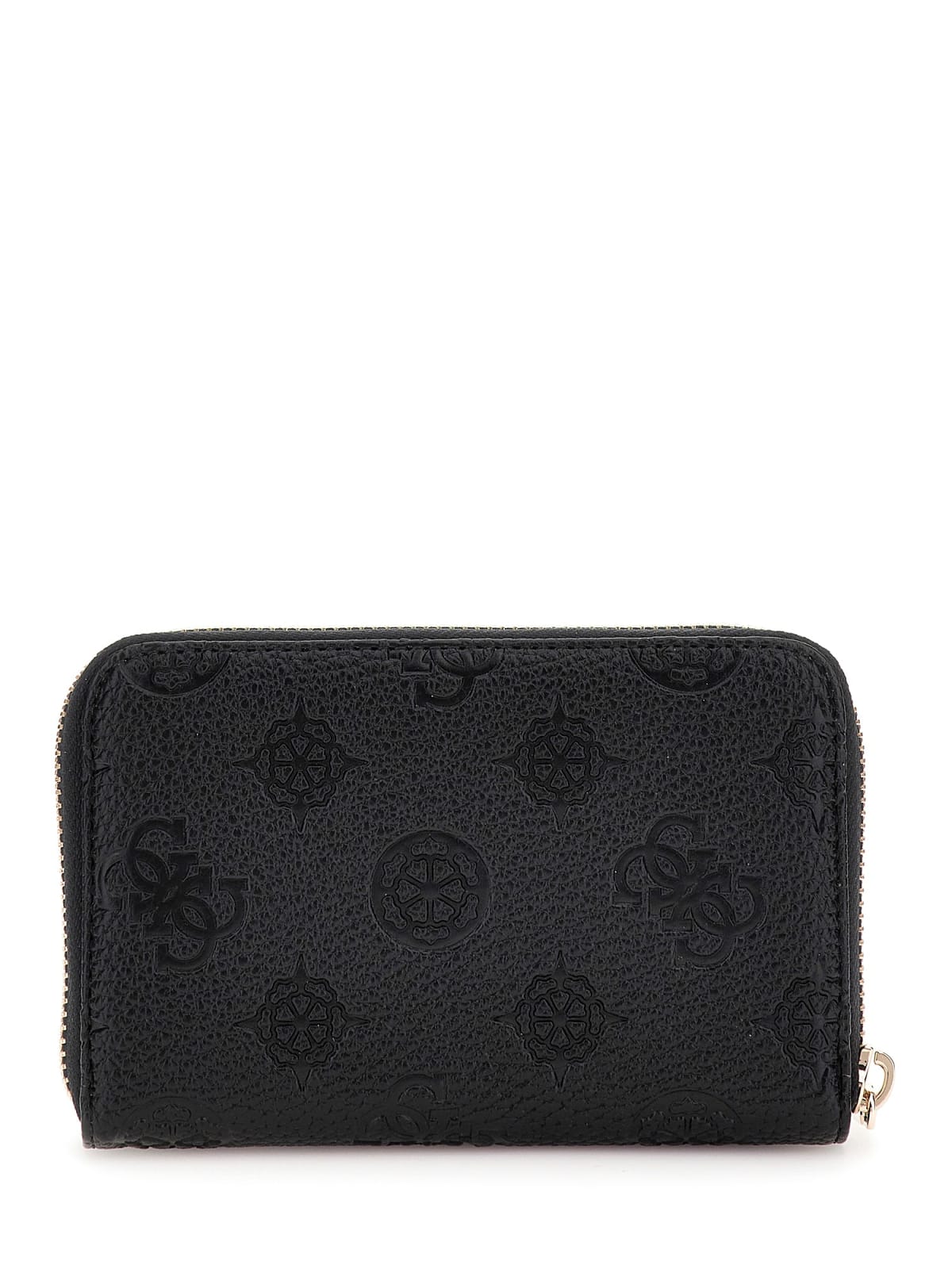Guess Μικρό Πορτοφόλι Μαύρο με Ανάγλυφο λογότυπο - Image 2